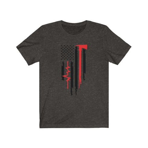 Firefighter's Heartbeat - Short Sleeve Tee